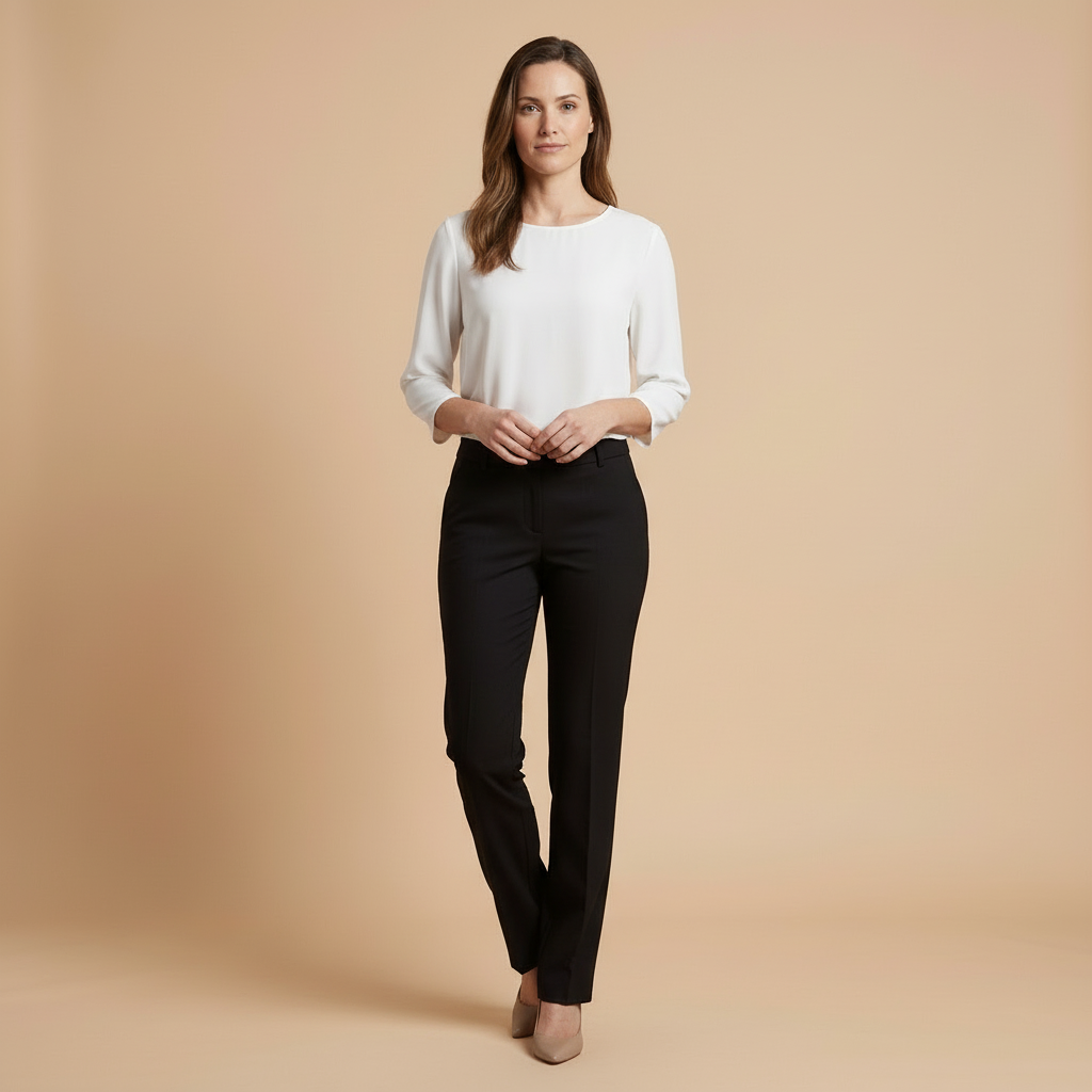 Siena – Classic Straight-Leg Pants