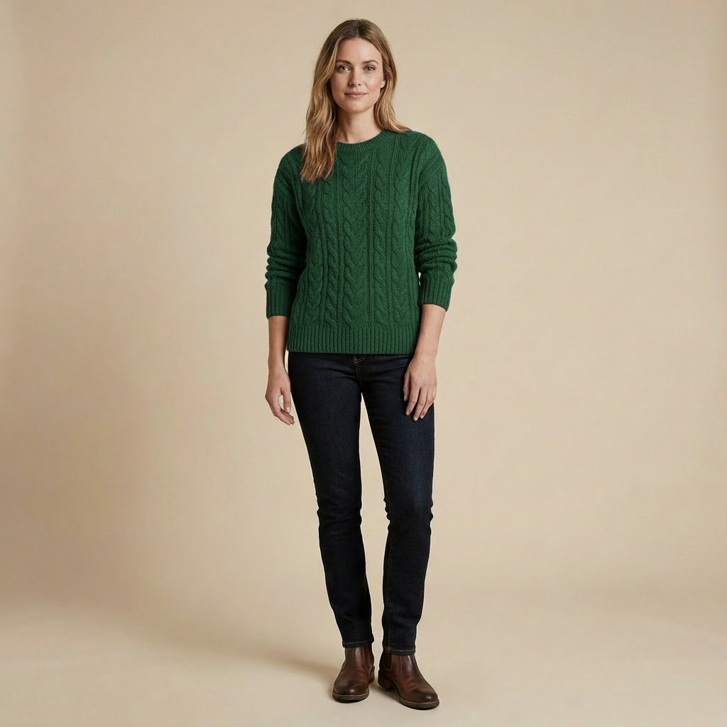 Clara – Cable Knit Sweater