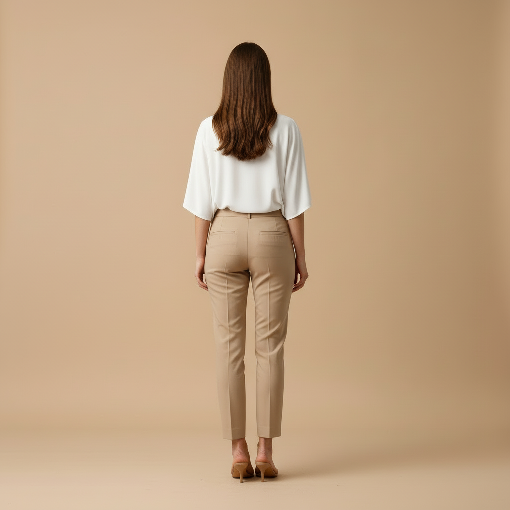 Lyra – Fitted Ankle-Length Pants