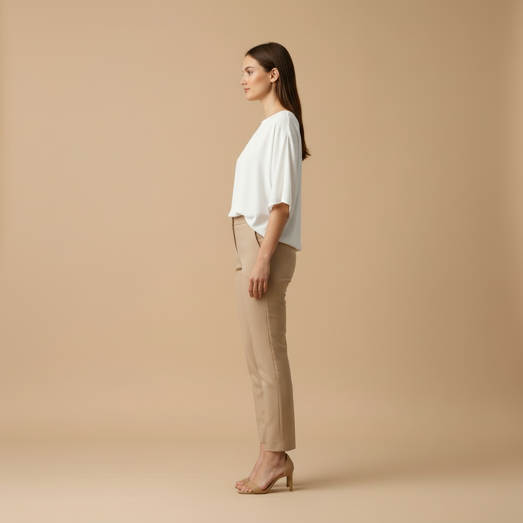 Lyra – Fitted Ankle-Length Pants