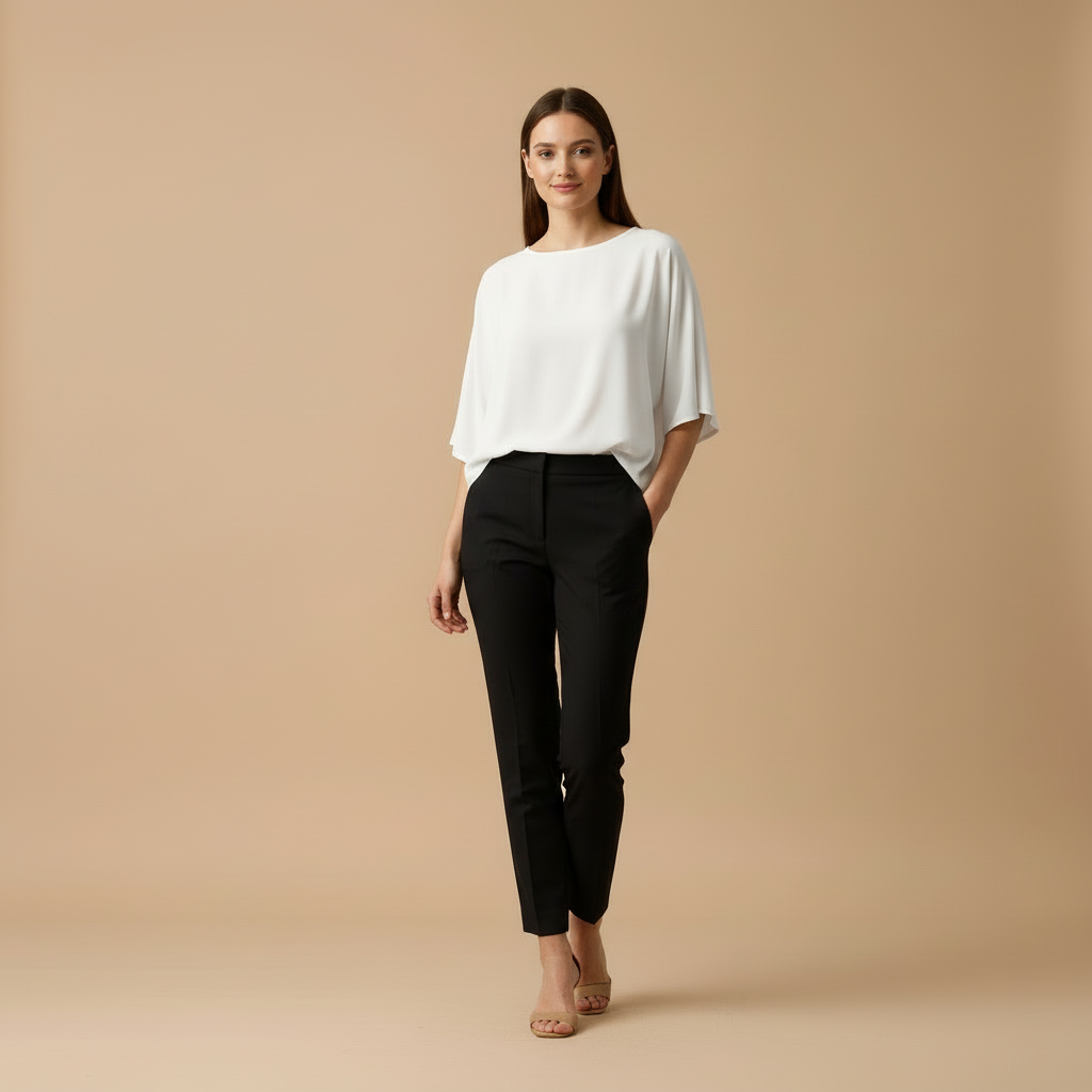Lyra – Fitted Ankle-Length Pants
