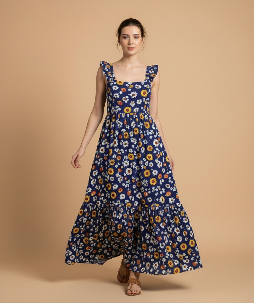 Alina – Floral Summer Dress