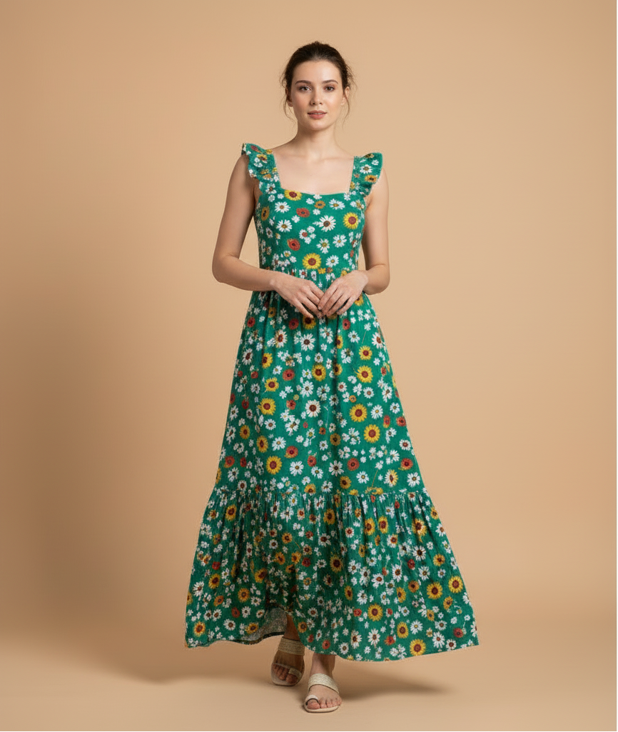 Alina – Floral Summer Dress