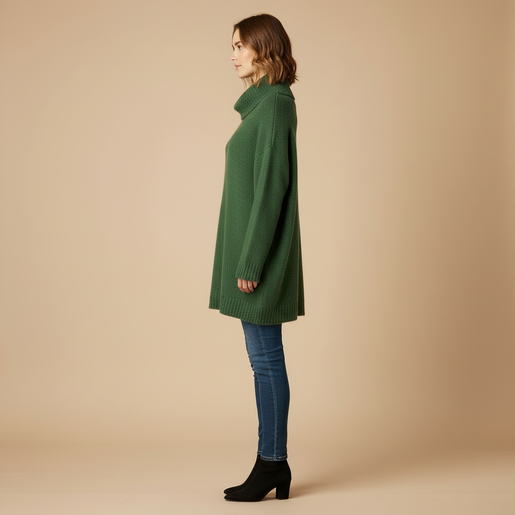 Isolde – Oversized Turtleneck Sweater
