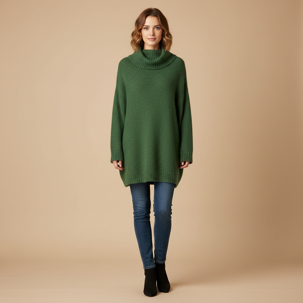 Isolde – Oversized Turtleneck Sweater