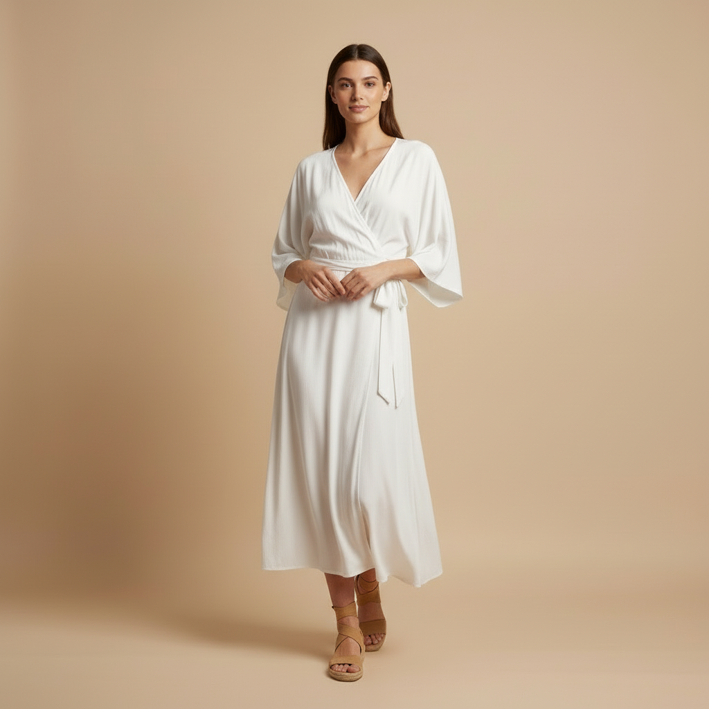 Aria – Wrap Midi Dress
