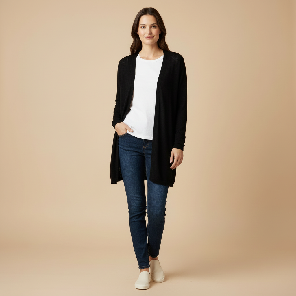 Serena – Lightweight Long Sleeve Cardigan