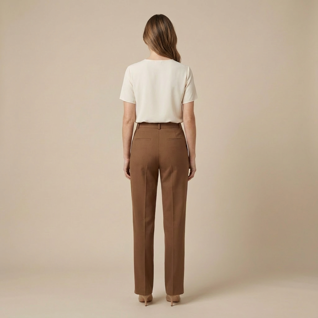 Mika – High-Waisted Tailored Pants