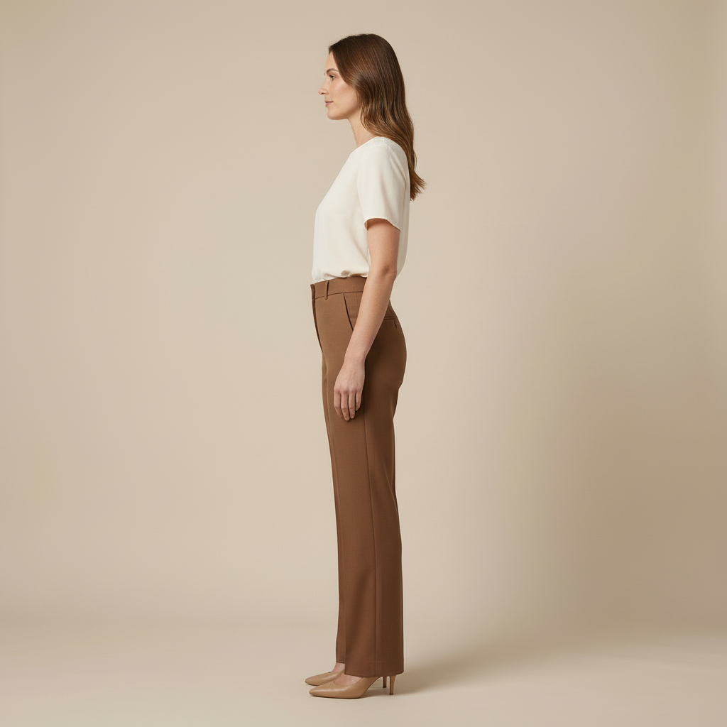Mika – High-Waisted Tailored Pants