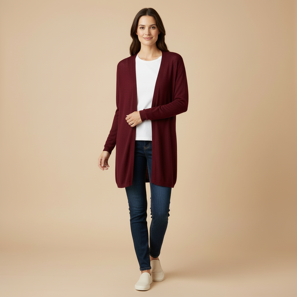 Serena – Lightweight Long Sleeve Cardigan