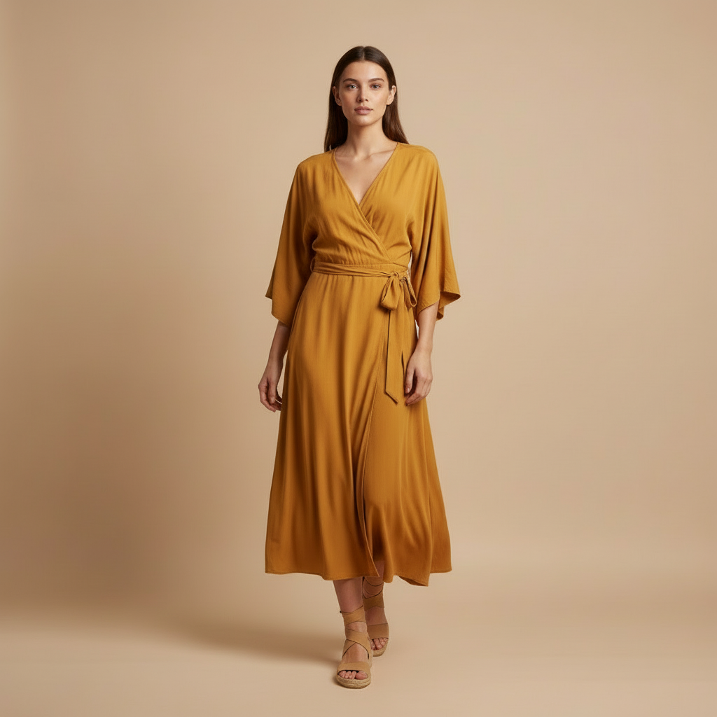 Aria – Wrap Midi Dress