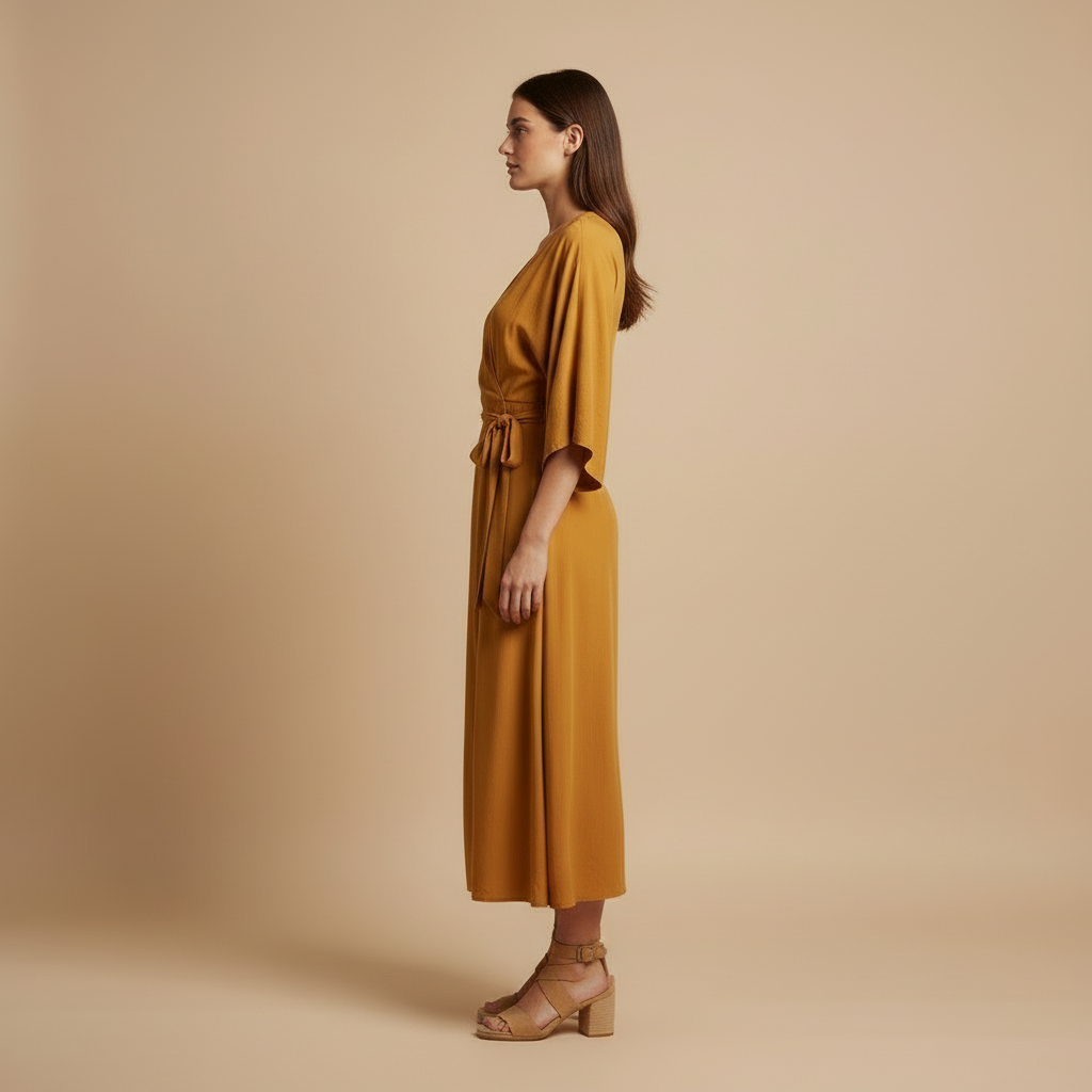 Aria – Wrap Midi Dress